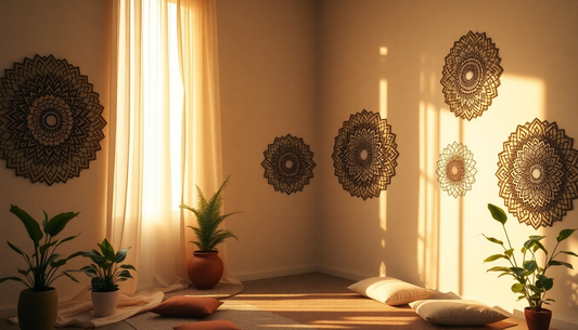 Elevate Your Space: Infusing Spiritual Serenity with Mandala Designs